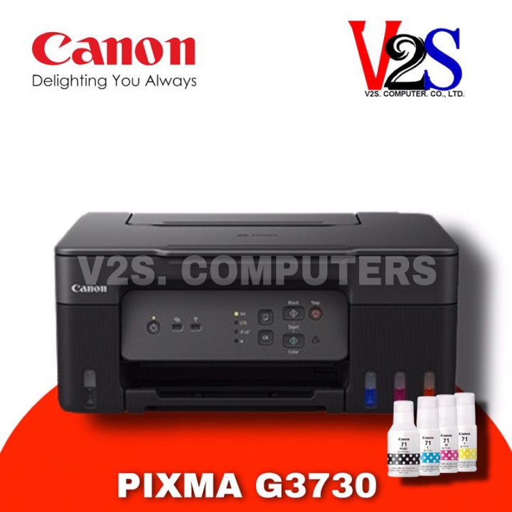 (Preorder) Canon Printer PIXMA Model G3730 AIO Wi-Fi 3 IN 1 Inkjet