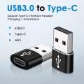 🔄USB Type C to USB Adapter 🔌OTG Type C to USB Converter Adapter Set USB 3.0 Adapter Phone Charge and Fast Data Transfer Application. 