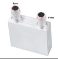 Aluminium Water Cooling Heatsink Block. 