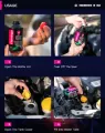 Gladiator Car Radiator Flush Car Cooling System Radiator Cleaner Unblocker Rust Remover 354ml. 
