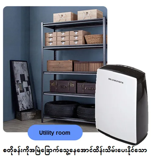 "DIAMOND70"%20Taiwan%20Brand%20(70L/Day)%20Dehumidifier%20-%20Image%204