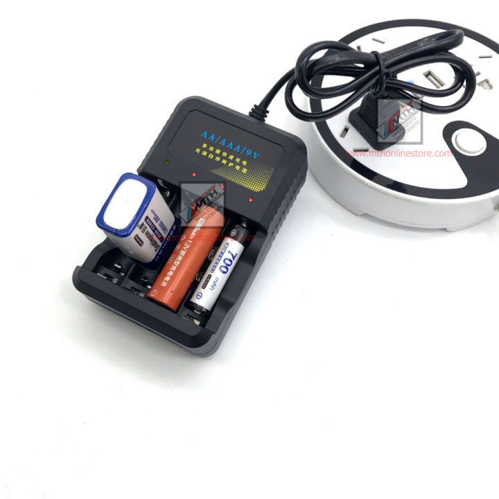 AA, AAA, 9V Battery Charger