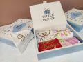 Newborn Bodysuit set 4Pcs Box set with hat. 