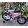 Bike for Kids with Training Wheel & Basket (16 Inches) Freestyle Bicycle. 