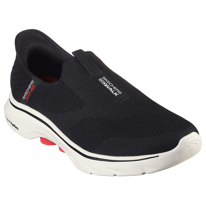 (Preorder)%20%20Skechers%20Men's%20GOwalk%207%20GOwalk%20Shoes%20-%20216641WW-BKW%20-%20Air-Cooled%20Memory%20Foam%20-%20Image%203