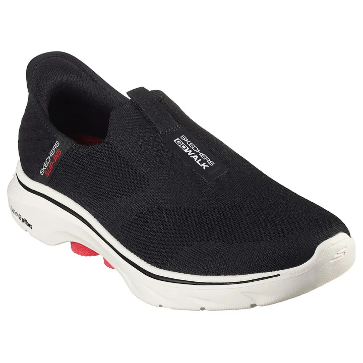 (Preorder)%20%20Skechers%20Men's%20GOwalk%207%20GOwalk%20Shoes%20-%20216641WW-BKW%20-%20Air-Cooled%20Memory%20Foam%20-%20Image%203