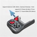 Tech Infinite MOCUTE-059 One-handed Wireless Bluetooth Gamepad for Android IOS Phone PUBG Game Pad Rechargeable Game Handle Color: White, Black. 