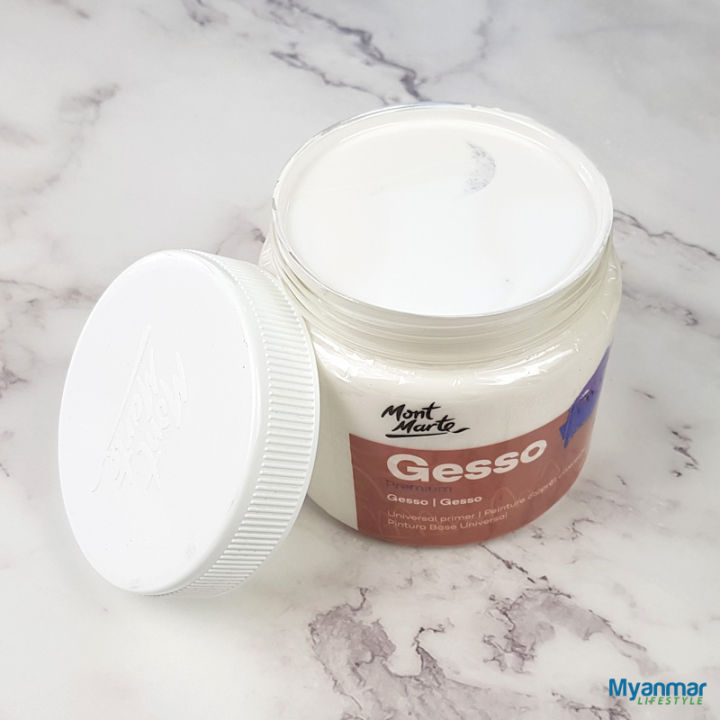 Premium Gesso – 500ml – Mont Marte Primer