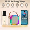 (Preorder) Bluetooth Speaker K12, dual microphones, portable karaoke speakers, USB TF AUX, portable Bluetooth speakers 💕 Advanced, singing speakers 💕. 