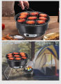 Golden Pyae Charcoal Barbecue Grill, Household BBQ Grill, Adjustable Fire, Portable Camping Grill Stove, Tabletop Smoker Grill for Outdoor (ခရီးဆောင် အကင်ဗန်းအဝိုင်း). 