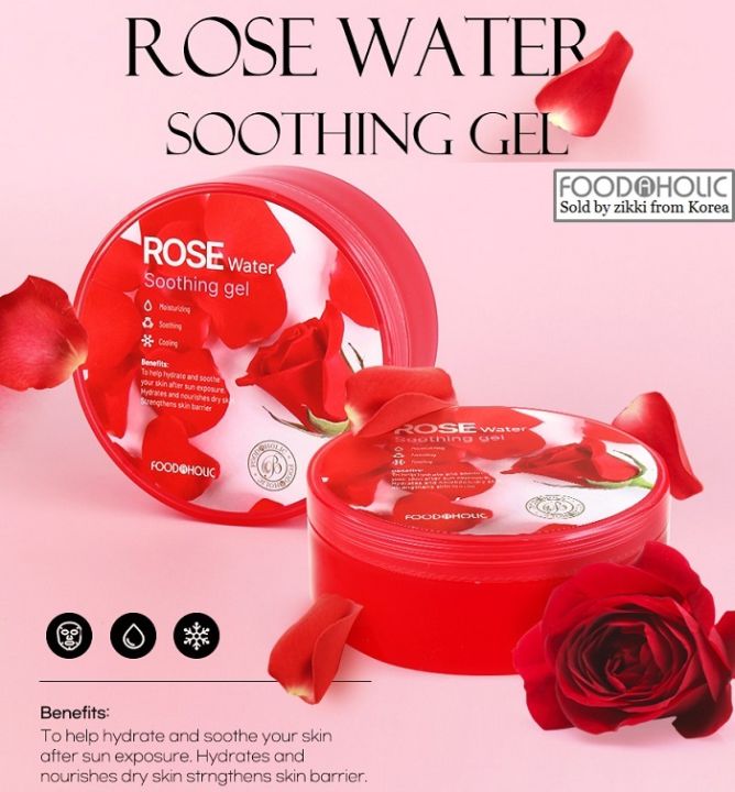 Food%20A%20Holic%20Rose%20Water%20Soothing%20Gel%20300ml%20-%20Image%203