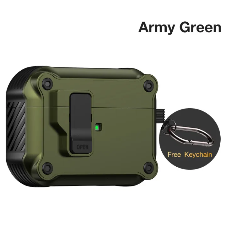 (Preorder)Sanptoch%20Lock%20Switch%20Case,For%20Airpods%204/Pro2/Pro/3rd/2/1%20Military%20Armor%20Shockproof%20Wireless%20Earphone%20Full%20Cover%20with%20Keychain%20-%20Image%2010