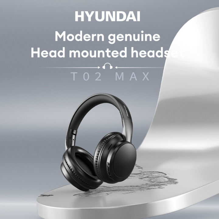 (Preorder) HYUNDAI HlFl HY-T02MAX mounted headphones, 40mm sound quality, large sound system, restore the resolution of notes