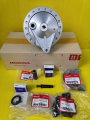 (Preorder) Rear hub set for the Wave 125i, turn signal, and windshield. Wave 100 U-box, Wave 100X, Wave 125X, Wave 110i, and Wave 125i Whale. Genuine HONDA parts. Complete set as shown. Free shipping.. 