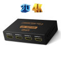 HDMI splitter one-to-four 4k x 2k high-definition video splitter. 