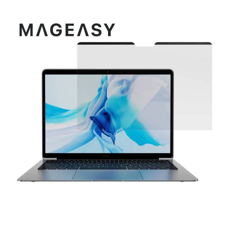 MagEasy Guard (Privacy) MacBook Magnetic Privacy Screen Protector for Pro 13" (2022-2016 M2/M1) / Air 13" (2020-2018 M1/Intel) (iSure)