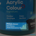 Phthalo Green – 300ml – Acrylic Paint – Mont Marte. 