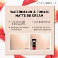 Baby Bright Watermelon & Tomato Matte BB Cream (30g). 