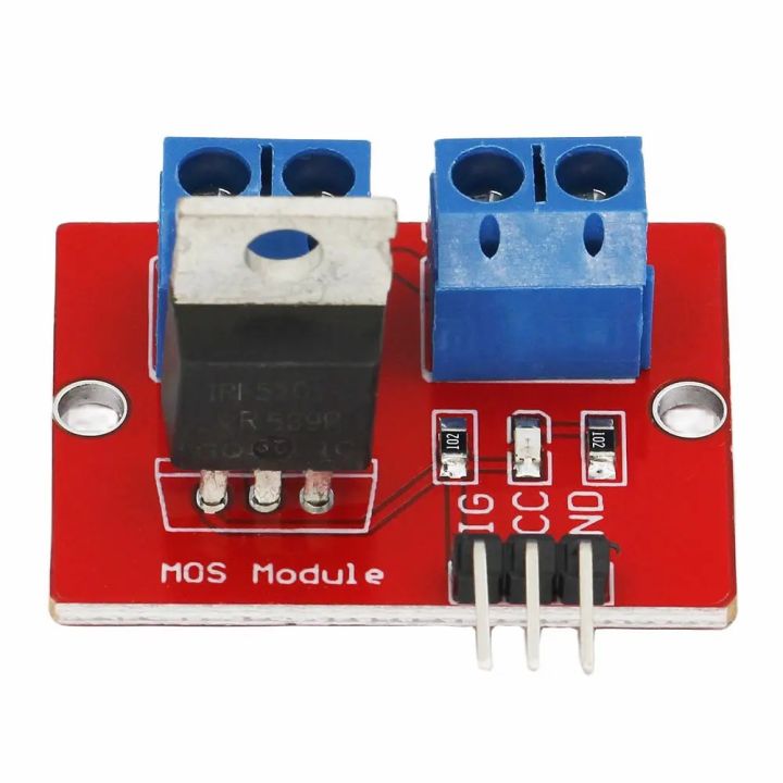 Produktbild von DollaTek 0-24V MOSFET-Treibermodul – Für Arduino, Raspberry Pi & Co., Schaltet Schwere DC-Lasten Easy