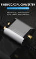 Optical Digital Stereo Audio Amplifier Digital to Analog Audio Converter Toslink Coaxial to RCA R/L 3.5 Jack Adapter. 