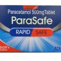 ParaSafe 500mg Tabletကိုယ်ပူကျ အကိုက်အခဲ ပျောက်ဆေး. 