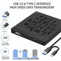 7 in 1 External CD/DVD Drive USB3.0/Type-C CD DVD RW Optical Drive DVD Burner DVD Writer Multifunction SD/TF Slots USB HUB. 