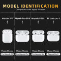 (Preorder)Sanptoch Lock Switch Case,For Airpods 4/Pro2/Pro/3rd/2/1 Military Armor Shockproof Wireless Earphone Full Cover with Keychain. 