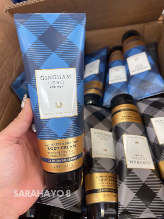 (Preorder)%C2%A0Bath%20and%20Body%20Works%20Gingham%20Hero%20Ultimate%20Hydration%20Body%20Cream%20226g.%20Genuine%20-%20Image%204