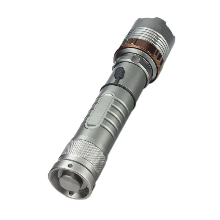 Elfeland   T6 Flashlight LED Battery Power Zoomable Torch