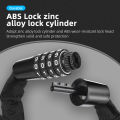 (Preorder)Portable Motorcycle Chain Lock Durable Wear-resistant Anti-theft Zinc Alloy Equipment Gembok KATA Sandi Electric Bicycle စက်ဘီးသော့. 