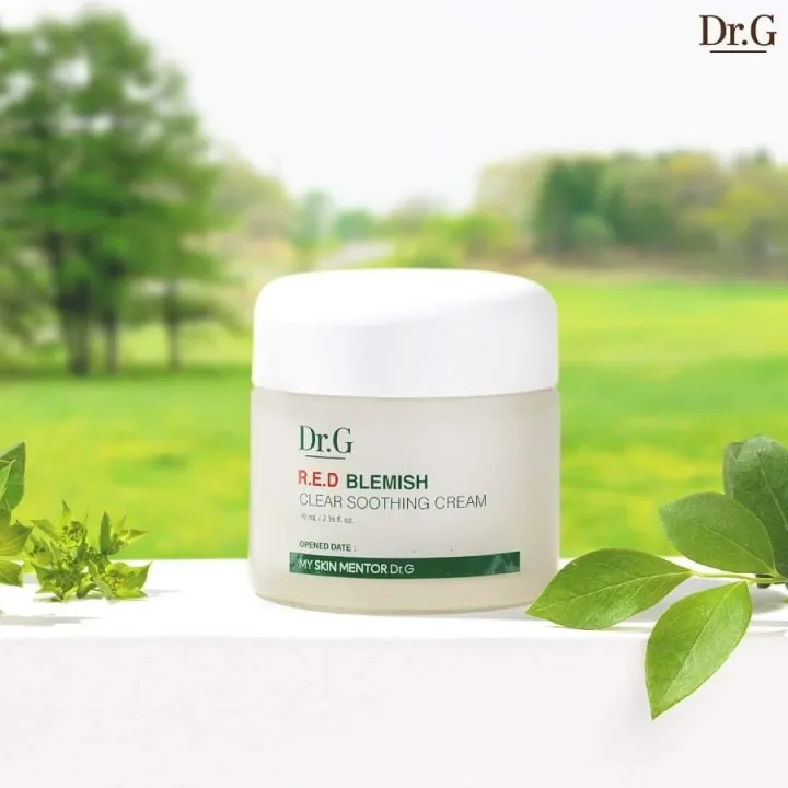 Dr.G%20Red%20Blemish%20Clear%20Soothing%20Cream%2030ml%20-%20Image%207
