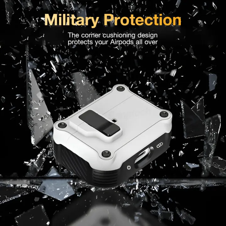 (Preorder)Sanptoch%20Lock%20Switch%20Case,For%20Airpods%204/Pro2/Pro/3rd/2/1%20Military%20Armor%20Shockproof%20Wireless%20Earphone%20Full%20Cover%20with%20Keychain%20-%20Image%208