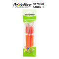 FlexOffice Hi Master Pens FO-GELB03 - 3 Colors - 0.7mm - Made In Vietnam. 