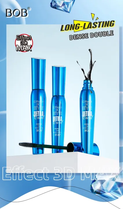 (Preorder)%C2%A0Bob%20Mascara,%20a%20Popular%20Blue%20Mascara,%20Coats%20Eyelashes,%20Is%20Waterproof,%20Sweat-Proof,%20and%20Long-Lasting.%20-%20Image%203