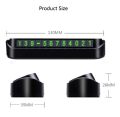 Stylish Car Phone Number Display Plate/Luminous Magnetic Phone Number Display/Parking Card Plate. 