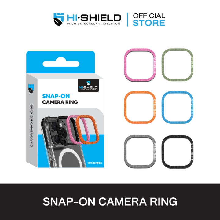 (Preorder) HI-SHIELD Snap-on Camera Ring - Camera lens protection ring ...