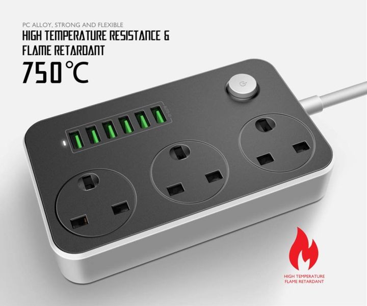 Tech%20Infintie%20Recrsi%20PS-14%20(UK%20PLUG)%20Multifunctional%206-Port%20Universal%20USB%20With%203%20Power%20Socket%20Points%20Charging%20Station%20&%20Overload%20Protection%20for%20All%20Electronic%20Equipment's%20%203%20AC%20SOCKETS%20+%206%20USB%20PORTS%20-%20Image%206