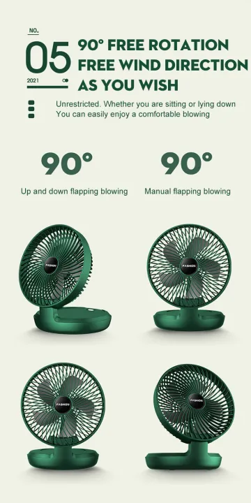 8%20Inch%20Rechargeable%20USB%20Mini%20Foldable%20Fan%20Office%20Household%20Fan%20Desktop%20Portable%20Air%20Circulating%20Electric%20Fan%20-%20Image%206