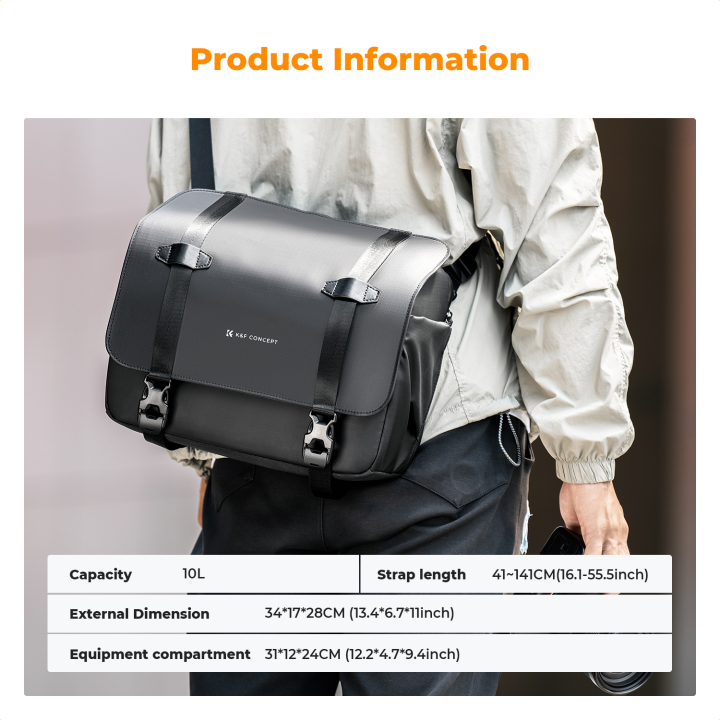(Preorder)%20K&F%20CONCEPT%2010L%20Photography%20Shoulder%20Bag,%20Camera%20Messenger%20Bag,%20Crossbody%20Compact%20Case,%20Lightweight%20and%20Waterproof%20Sling%20Bag,%20Suitable%20for%20Daily%20Use%20or%20Travel%20-%20Image%208