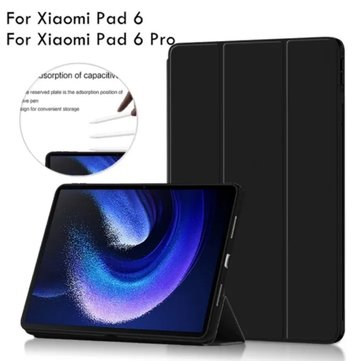 Xiaomi%20Mi%20Pad%206%20/%206%20Pro%20Pen%20Slot%20Book%20Cover%20TPU%20Smart%20Case%20-%20Image%204