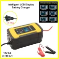 Intelligent LCD Display Lead Acid Battery Charger. 