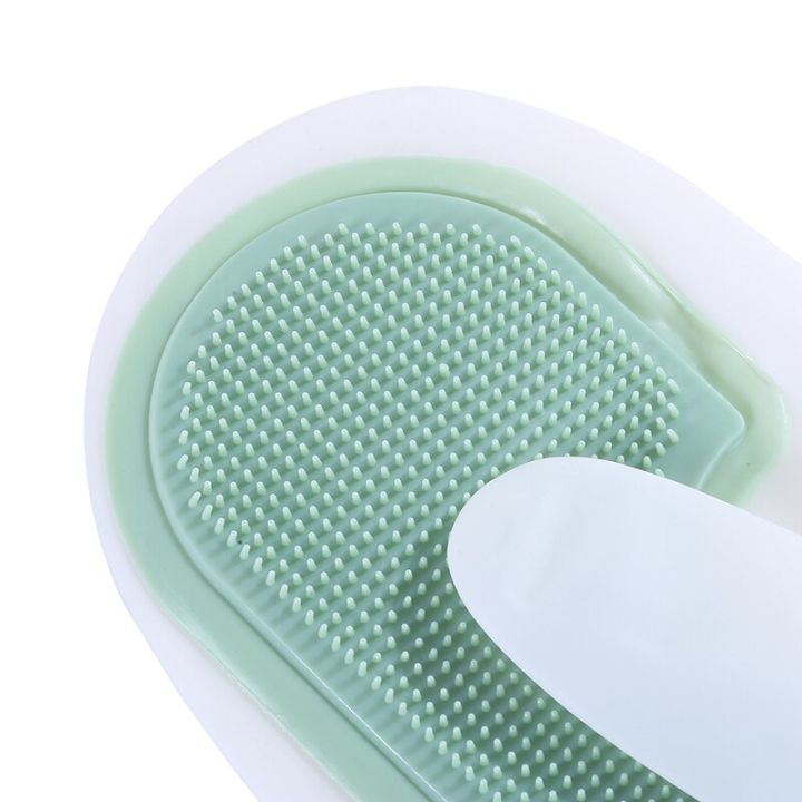 1%20Pair%20Silicone%20Dishwashing%20Gloves%20Non-slip%20Dish%20Washing%20Gloves%20Oven%20Mittens%20Cooking%20Gloves%20Kitchen%20Cleaning%20Brush%20-%20Image%203