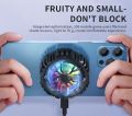 Tech Infinite fast Cooling L-06 Magnetic Suction Smart Phone Radiator Colorful Small Fan Semiconductor Refrigeration Mobile Phone Cooler Portable Cooling Fan Game Mobile Phone Cooler USB Powered Cell Phone Radiator Snap-on Cooling Tool. 