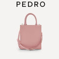[Pedro] Singapore Preorder Icon Leather Tote Bag - Pink. 