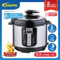 PowerPac 5L Electric Pressure Cooker 5.0L (PPC511). 