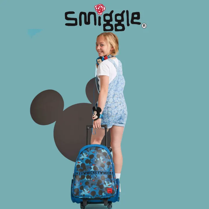 %5BSmiggle%5D%20Singapore%20Preorder%20Mickey%20Mouse%20Trolley%20Backpack%20With%20Light%20Up%20Wheels%20%20Camouflage%20-%20Image%205