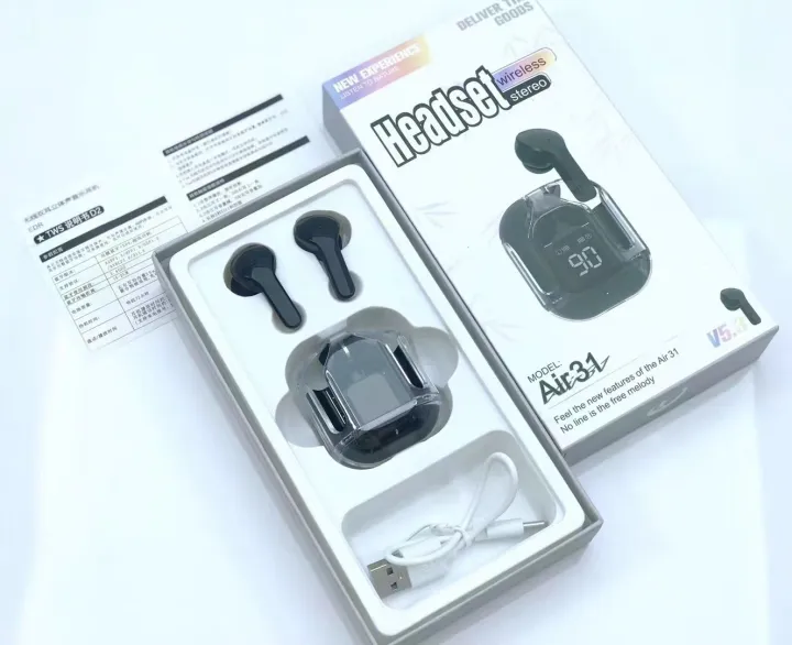 Tech%20Infinite%20Air31%20Wireless%20Earbuds%20Bluetooth%205.3%20ENC%20TWS%20Air%2031%20Wireless%20Transparent%20Earphones%20with%20Deep%20Bass%20In-Ear%20Headsets%20with%20Built-in%20Mic%20(White,%20Black,%20Green,%20Pink)0.1%20-%20Image%2010