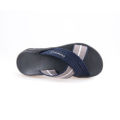 (Preorder)CC211 Navy Blue-Grey Dortmuend The Orthotic Sandals Health shoes That helps relieve pain from flat feet or deformed feet and trains you to stand straighterအမျိုးသမီးစီးဖိနပ်. 