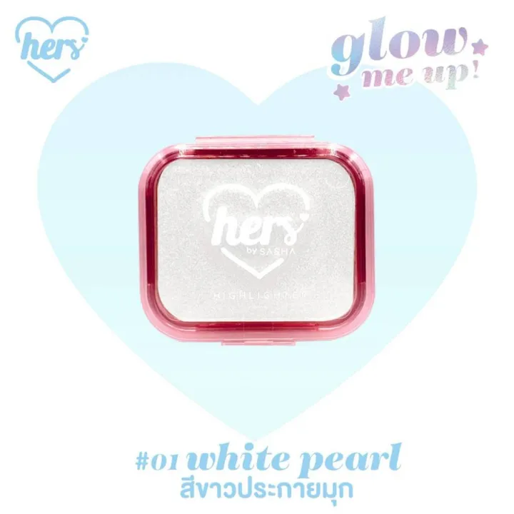 (Preorder)Sasha%20Hers%20Me%20up%20Highlight%20Highlighter%20That%20Adds%20Shine%20to%20the%20Face.%20with%20Shimmer%20Texture%20Sparkling%20Glitter%20-%20Image%202