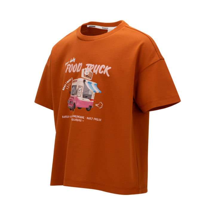 (Preorder)%20%20Skechers%20Skechers%20Girl%20Short%20Sleeve%20Tee%20Apparel%20-%20SL125G074-BRN1%20-%20Image%202